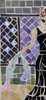 From My Great Ladies Collectio - Golightly Into That Good Night - Stained Glass Mosaic